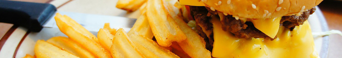 Eating Burger at Cheeseburger House restaurant in Greenwood, SC.